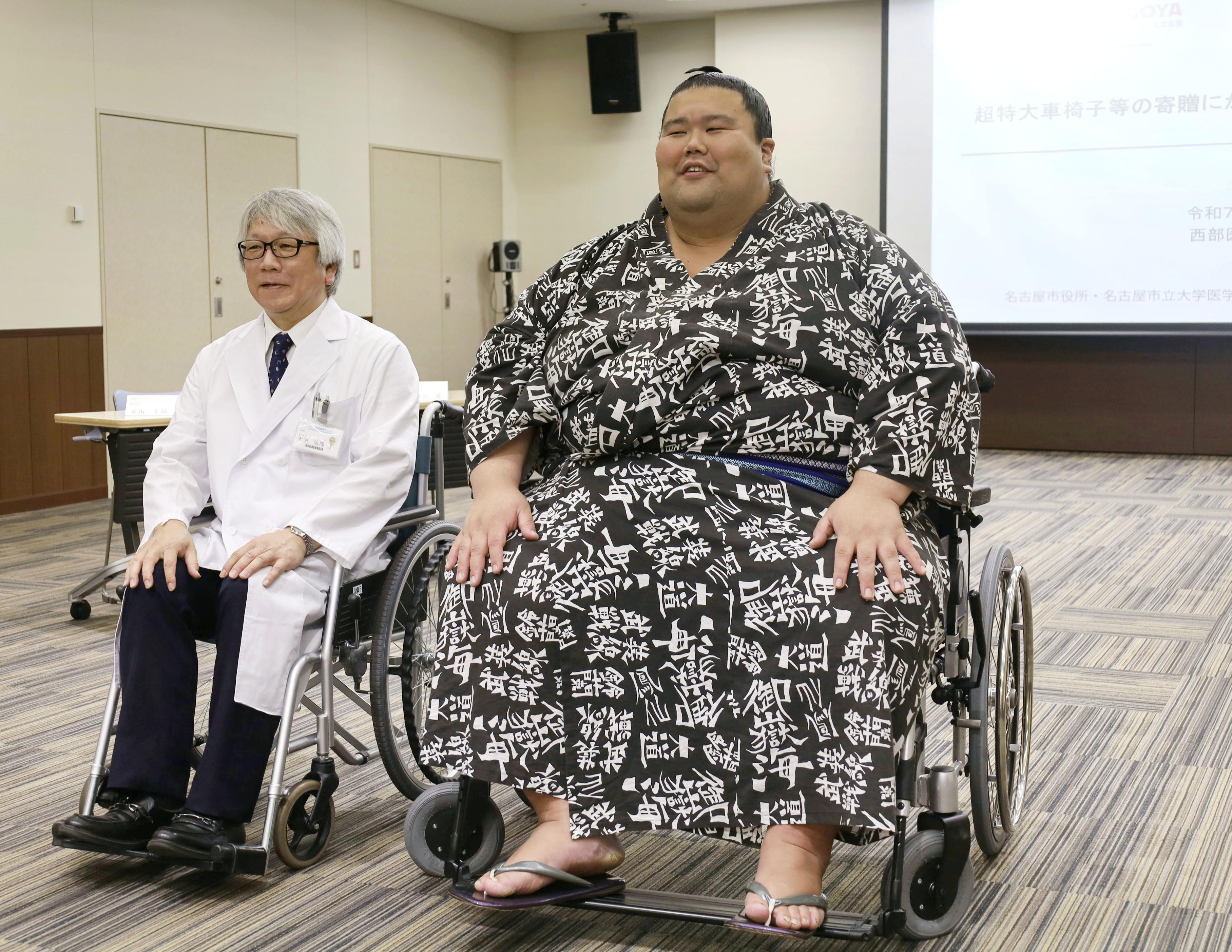 【愛知】 300キロOKの車いす配備　大相撲控え、会場近くの医療施設